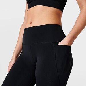 Sweaty Betty Black Power Leggings Size M 8-10